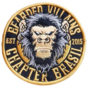 BACKPATCH SELO OFICIAL BVBR BORDADO 24CM×24CM