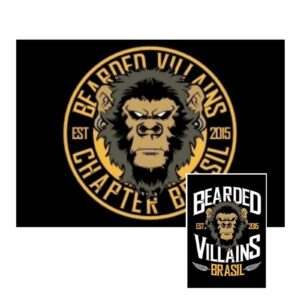 BANDEIRA DUPLA FACE BVBR 67CM×46CM